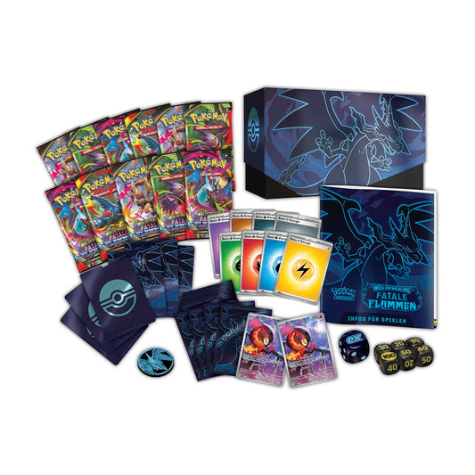 Pokémon Center Elite Trainer Box - Mega Evolution - Fatal Flames [GERMAN]