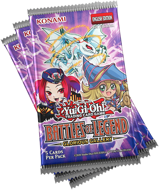 YGO - Battles of Legend: Glorious Gallery Booster Display (24 Boosters) [ENGLISH]