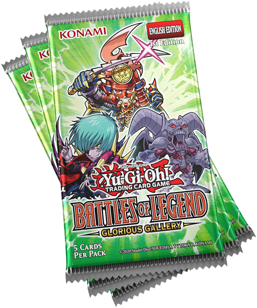 YGO - Battles of Legend: Glorious Gallery Booster Display (24 Boosters) [ENGLISH]