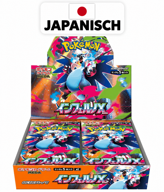 Pokémon Inferno X 30er Display - [JAPANISCH]