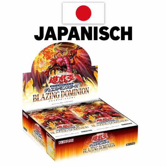Yu-Gi-Oh! Blazing Dominion – JP Booster Display